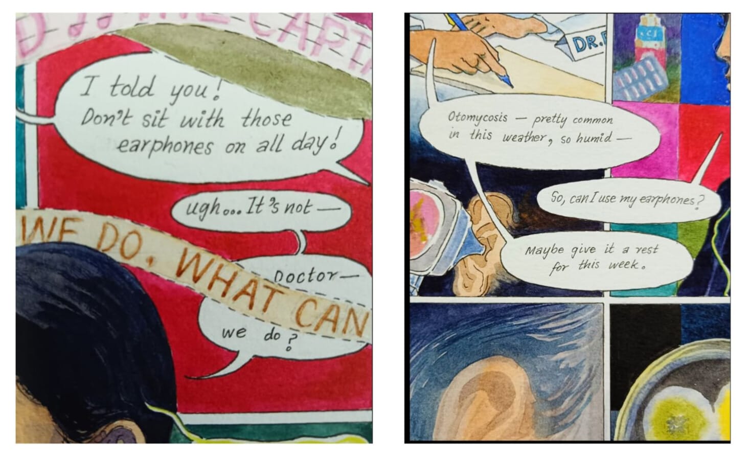 How an ear infection led to a comic on fungi for this IIT student