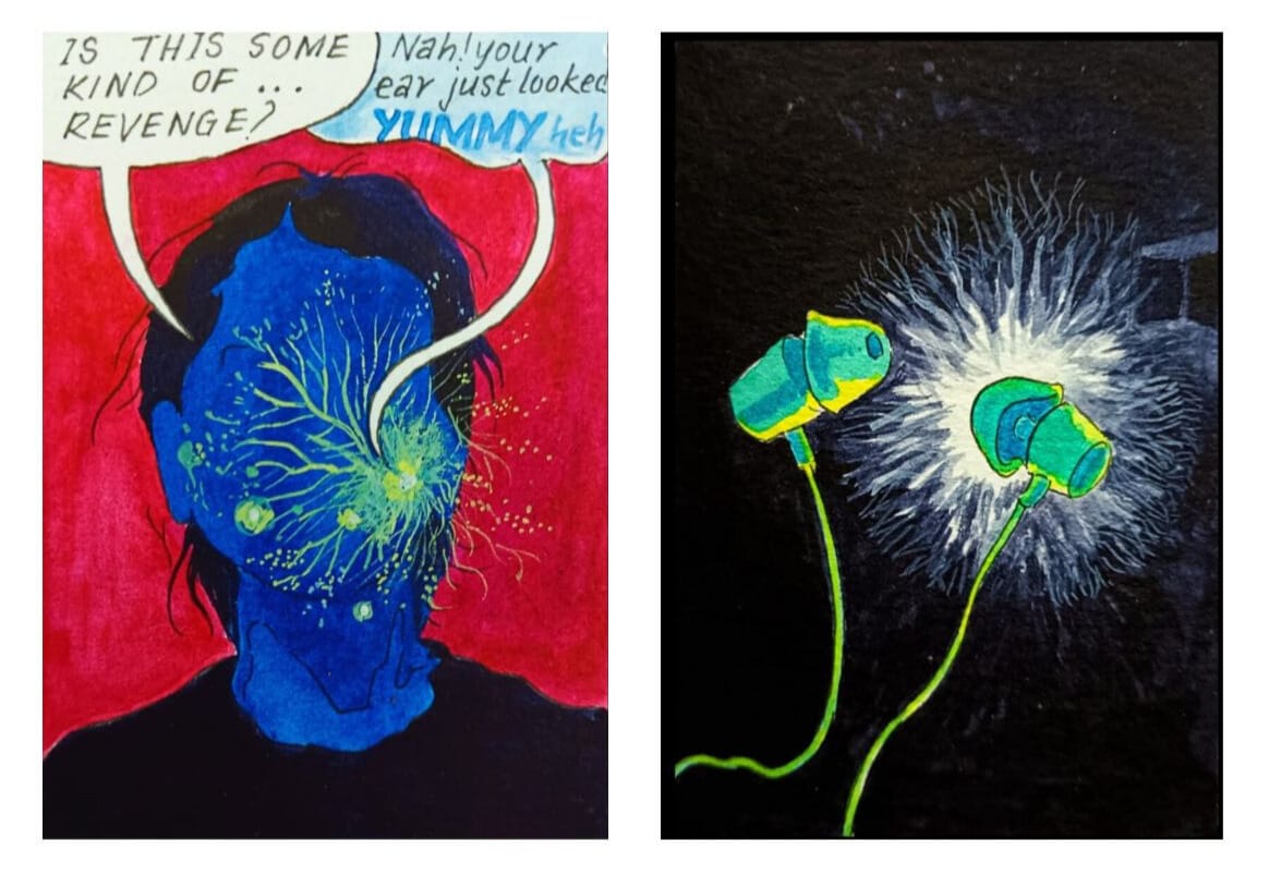 How an ear infection led to a comic on fungi for this IIT student